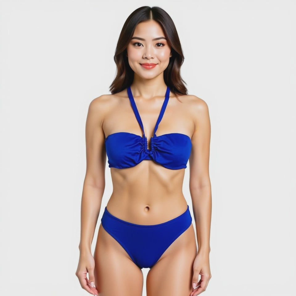 Electric Blue Bikini Set